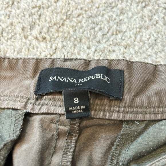 Dark Green Banana Republic Shorts Size 8 - Picture 4 of 4